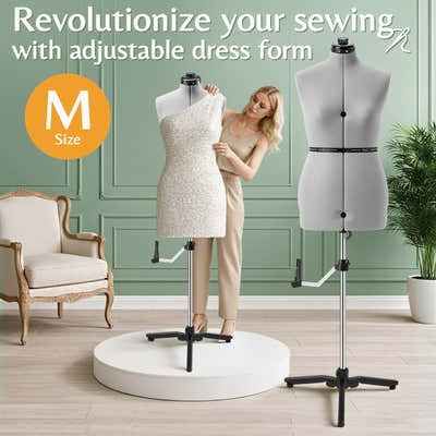 DS BD Female Mannequin Dressmaker Sewing Dummy Model Manikin Dress Form Pinnable