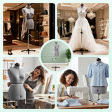 DS BD Female Mannequin Dressmaker Sewing Dummy Model Manikin Dress Form Pinnable