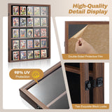 DS BD Sports Card Display Holder Graded Case Wall Mounted Cabinet NBA Basketball