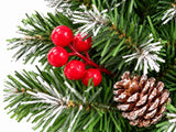 DS Christmas Tree with Red Berry Tips - 5FT/150cm