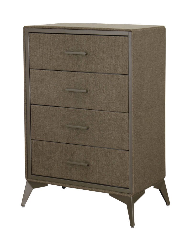 Delani 4-Drawer Tallboy - Brown