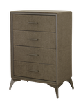 Delani 4-Drawer Tallboy - Brown