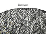18gsm Anti-Bird Netting Black - 10m x 50m