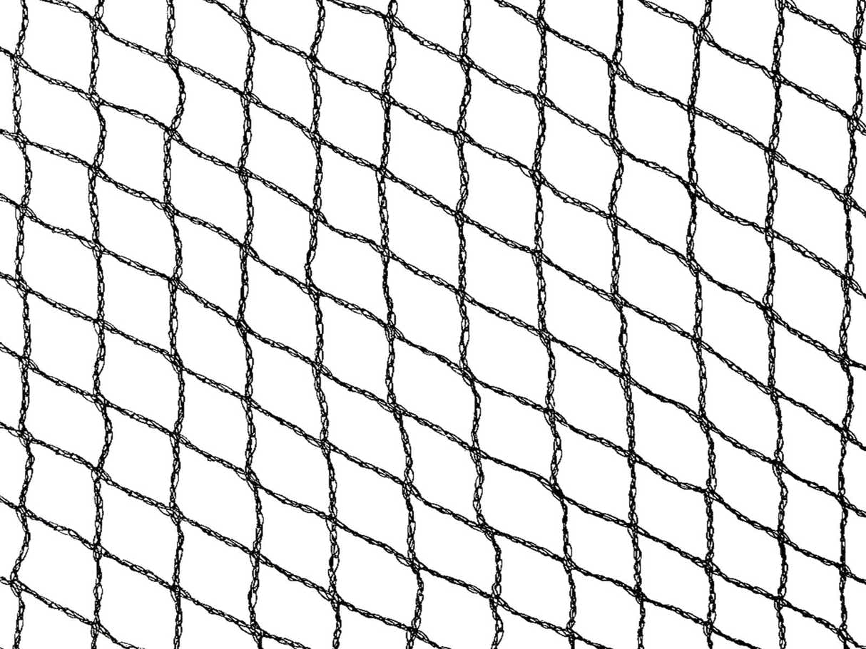 18gsm Anti-Bird Netting Black - 10m x 50m