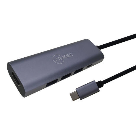 DS PB USB-C 4K Aluminium Mulitport Docking Adapter