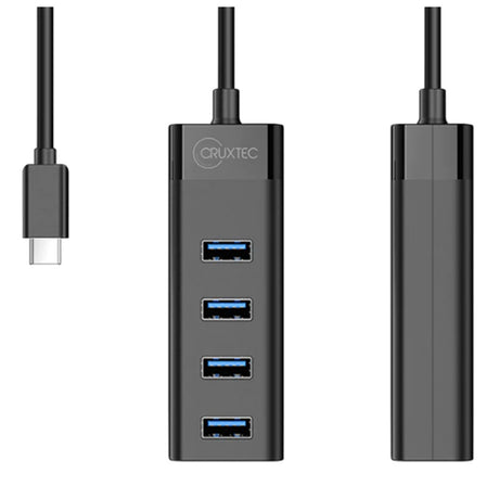 DS PB USB-C 4 Port hub. Super Speed Data Transfer Rate up to 5Gbps.