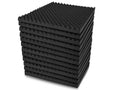 Eggshell Acoustic Foam Panels 50 × 50cm – 12 Pack
