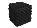 Pyramid Acoustic Foam Panels 50 × 50cm – 12 Pack