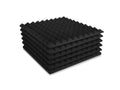 Pyramid Acoustic Foam Panels 50 × 50cm – 6 Pack