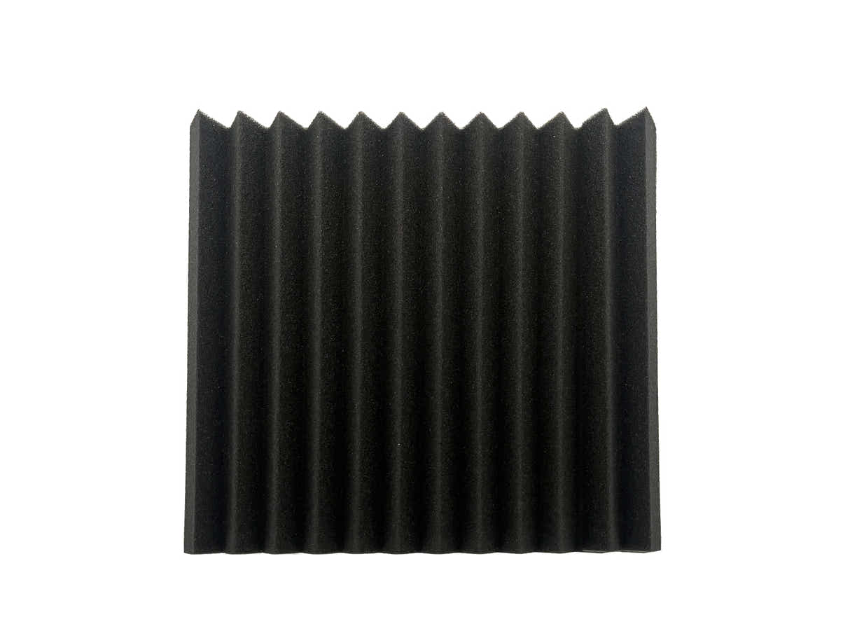 12 Teeth Wedge Acoustic Foam Panels 30 × 30cm – 12 Pack