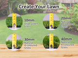 Artificial Grass 10m x 1m multi color pile height 30mm