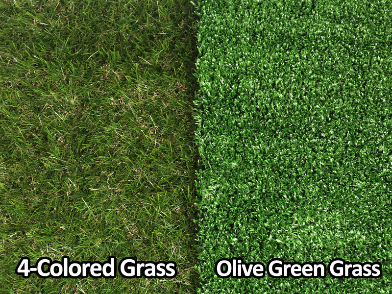 Olive Green 15 mm Artificial Grass - 1x10 m Roll