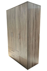 Alada 3 Doors Wardrobe With Drawers Upgraded