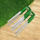 DS NA Prime Turf Artificial Grass 100pcs Synthetic Pins Fake Lawn Turf Weed Mat