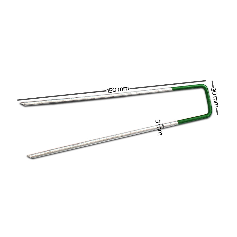 DS NA Prime Turf Artificial Grass 100pcs Synthetic Pins Fake Lawn Turf Weed Mat