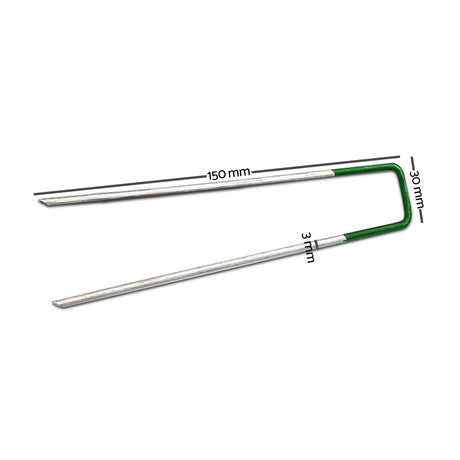 DS NA Prime Turf Artificial Grass 100pcs Synthetic Pins Fake Lawn Turf Weed Mat