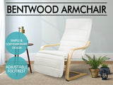 Bentwood Armchair Beige