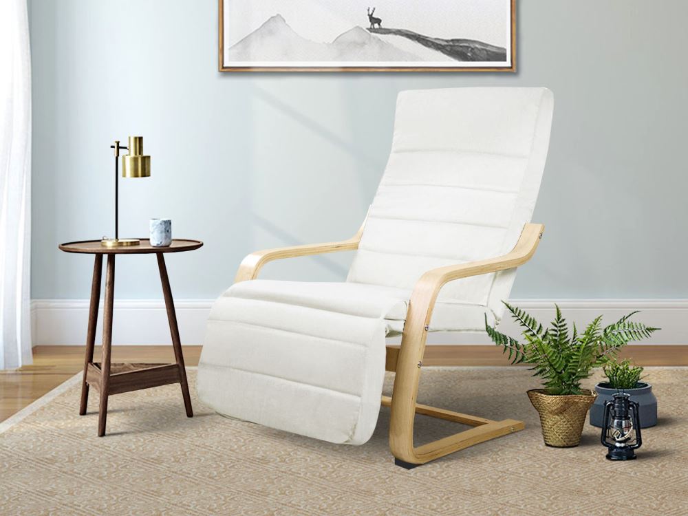 Bentwood Armchair Beige
