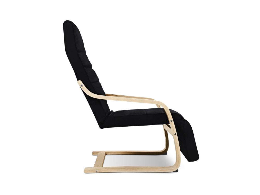 Bentwood Armchair Black