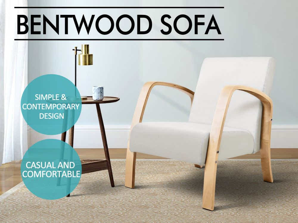 Bentwood Sofa - Beige