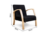 Bentwood Sofa - Black