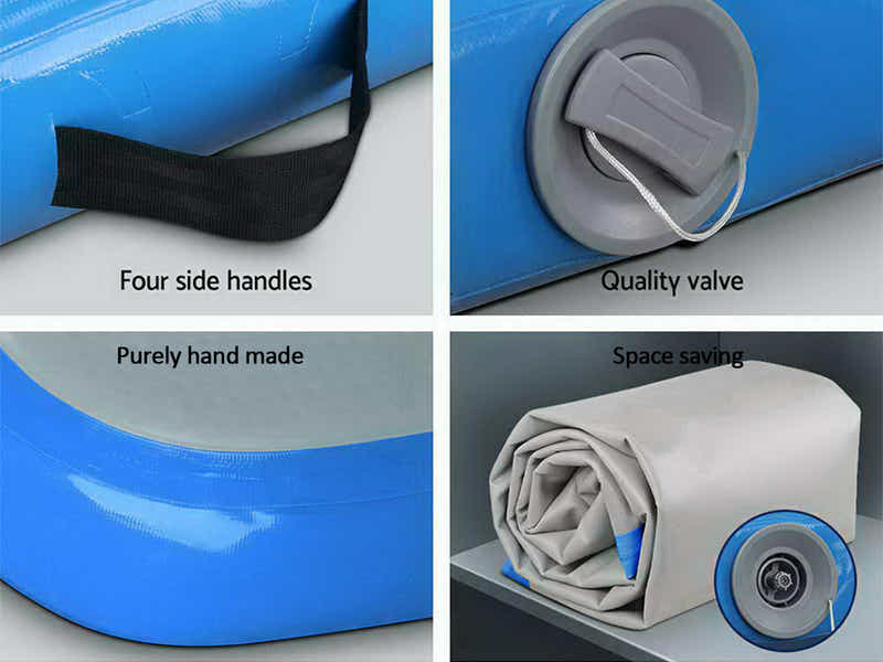 Air Track Blue & Grey – 300cm x 100cm x 10cm