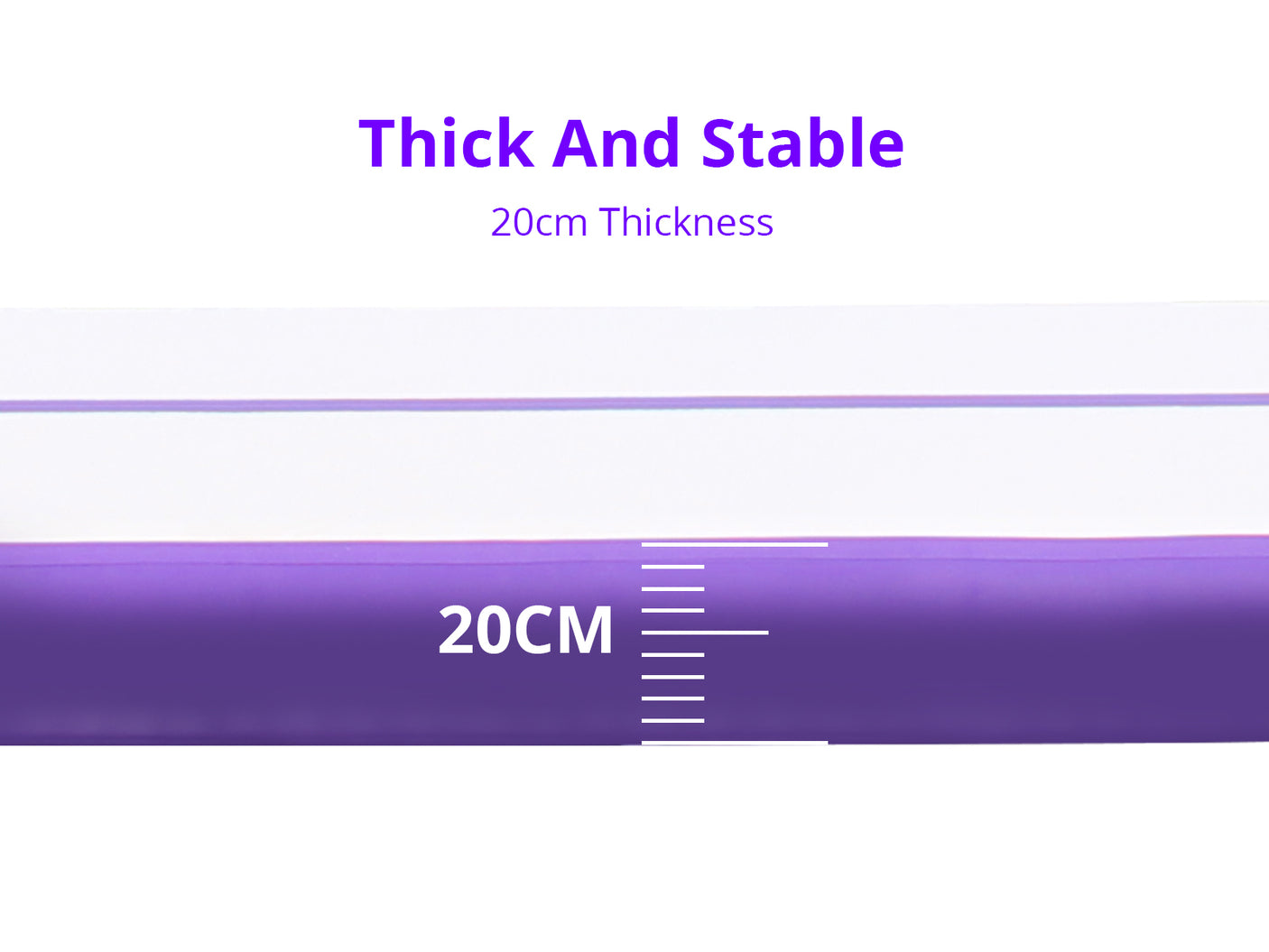 Air Track Purple 300x100x20CM