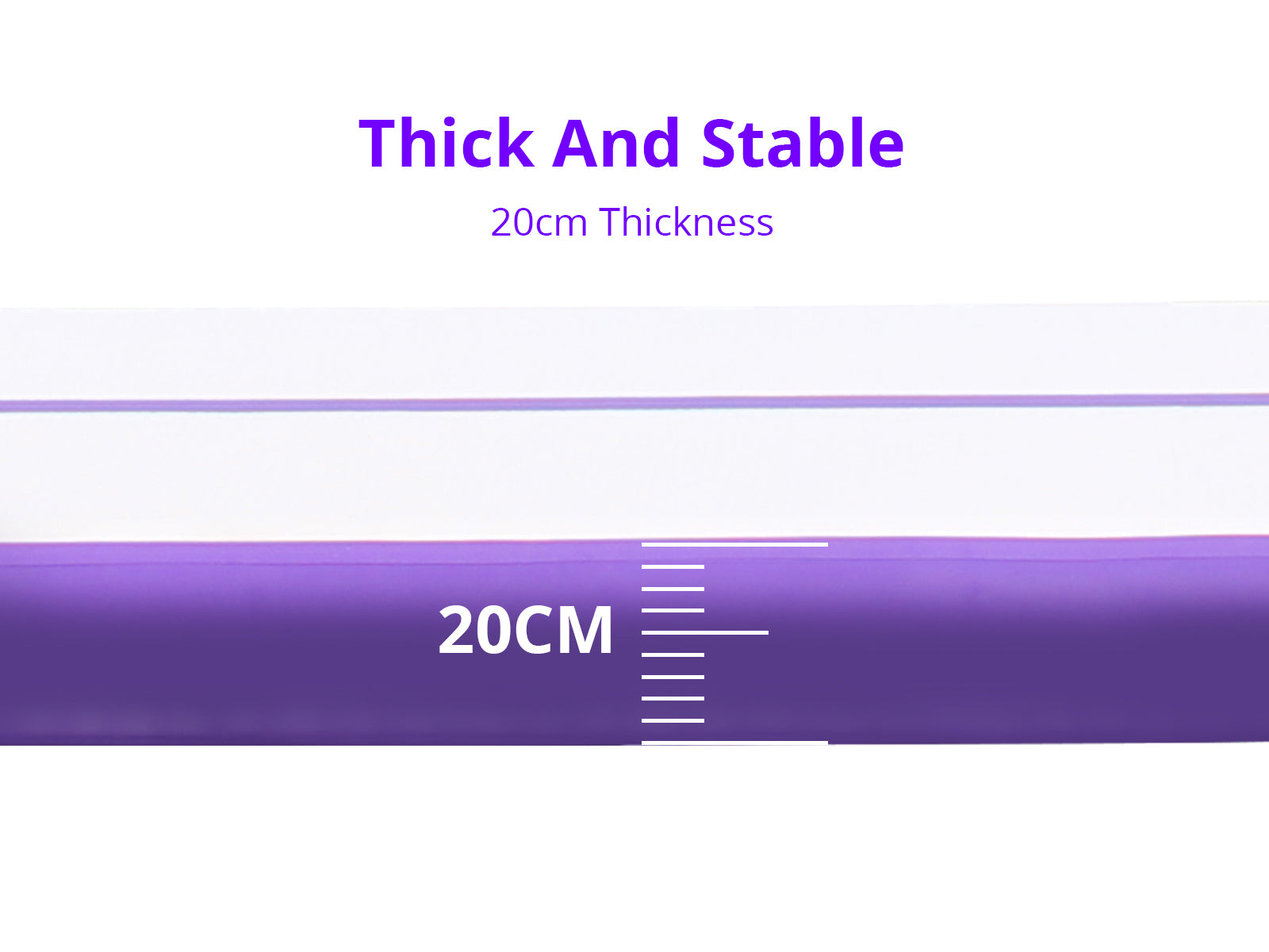 Air Track Purple 300x100x20CM