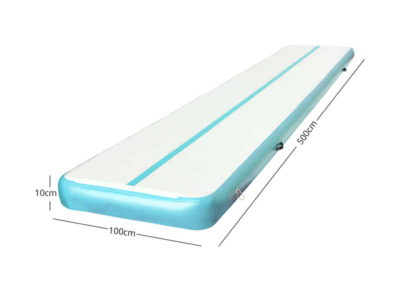 Air Track Green & Grey – 500cm x 100cm x 10cm