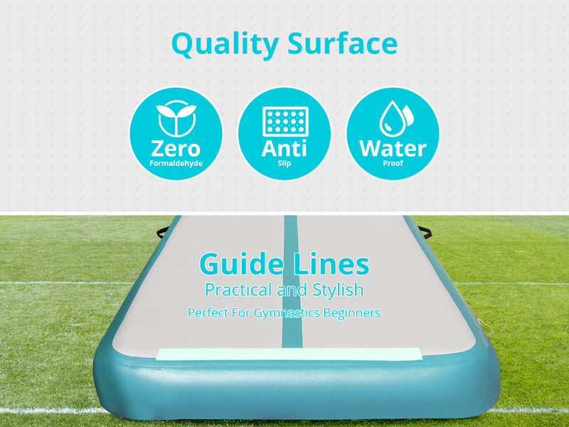Air Track 500x100x10Cm Green Color
