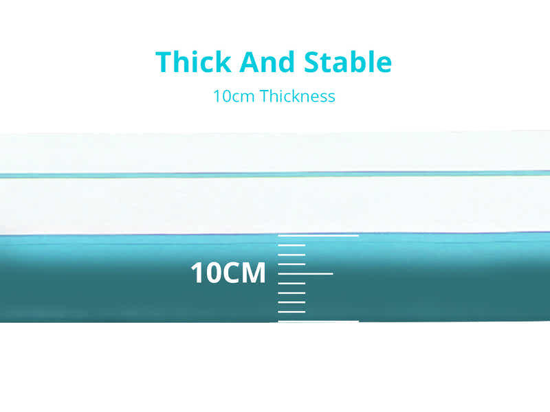 Air Track Green & Grey – 500cm x 100cm x 10cm