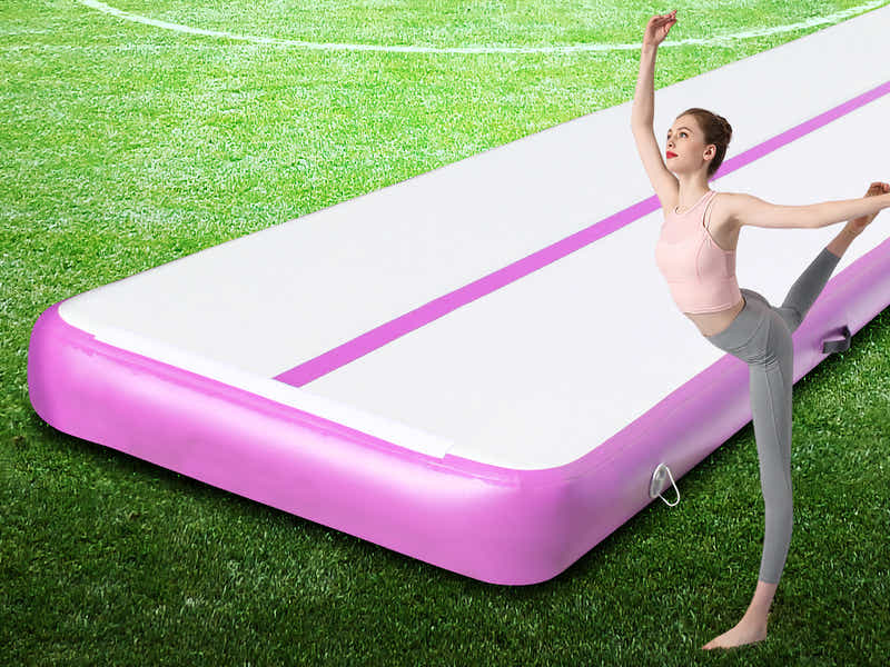 Air Track Pink & Grey – 500cm x 100cm x 10cm