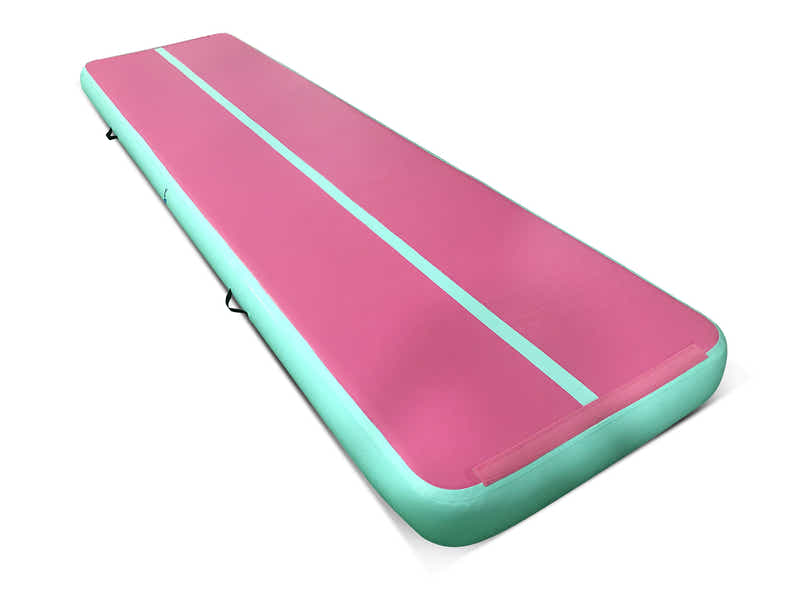 Air Track Pink & Green – 500cm x 100cm x 20cm