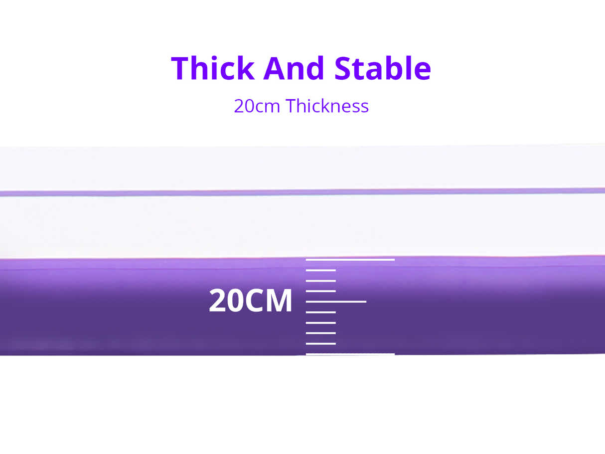 Air Track Purple – 600cm x 100cm x 20cm