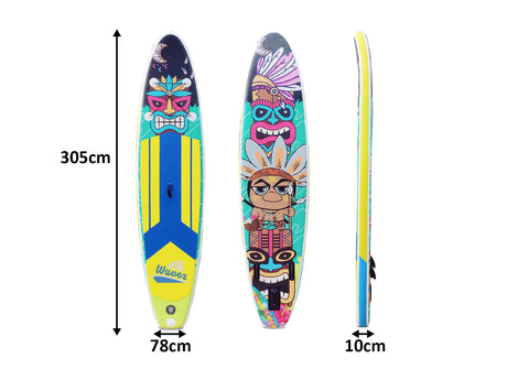 Inflatable SUP Single Layer 305x76x10cm 10 Inch