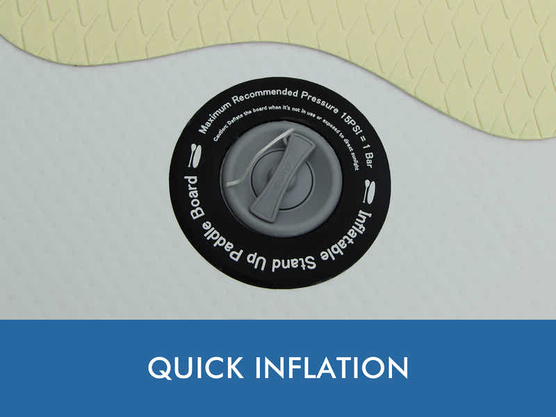 Inflatable SUP Single Layer 275X76X10cm 9 Inch