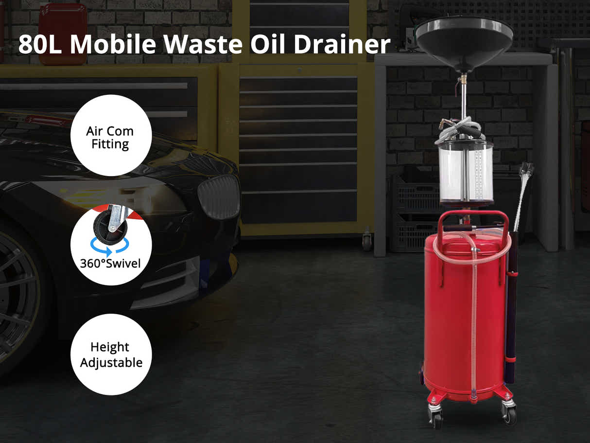Waste Oil Drainer - 80L