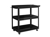 Tool Cart 3-Tier Trolley Workshop Garage Storage Organiser