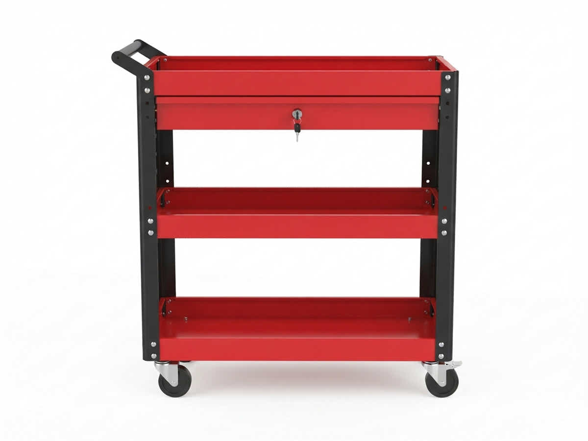 DS 3-Tier Tool Trolley Cart