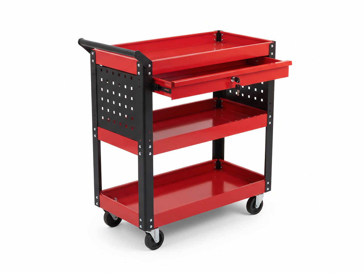 DS 3-Tier Tool Trolley Cart