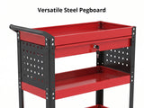 DS 3-Tier Tool Trolley Cart