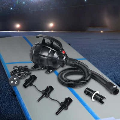 DS NA GoFun 500W Electric Airtrack Pump Air Pump Inflatable Tumbling Gymnasitic