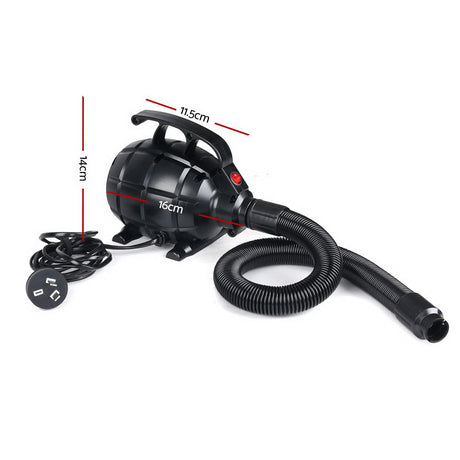 DS NA GoFun 500W Electric Airtrack Pump Air Pump Inflatable Tumbling Gymnasitic