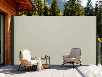 Beige Side Awning 300cm x 200cm