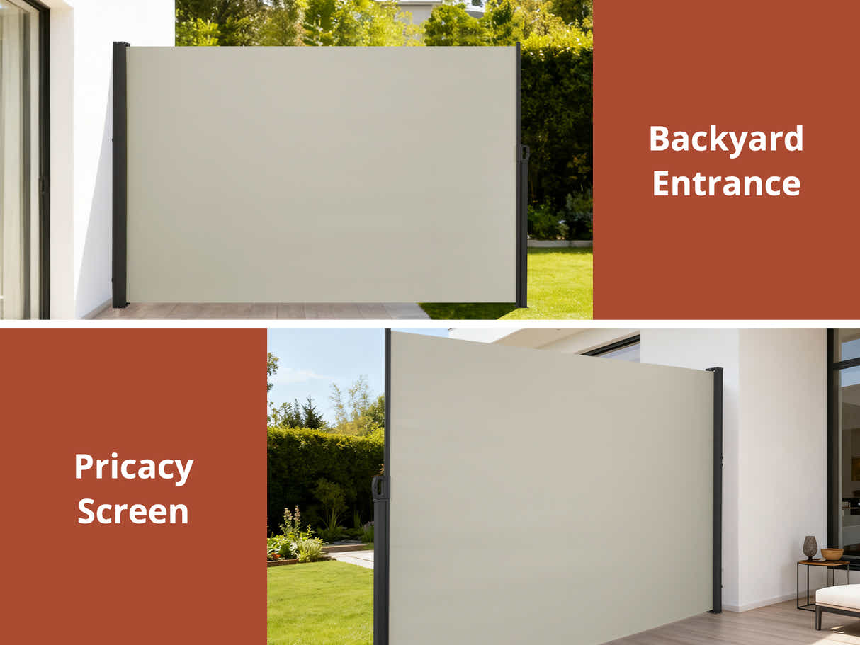 Side awning B 300x200cm Beige