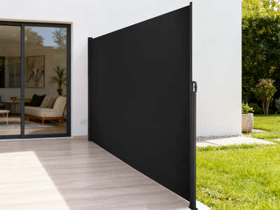 Black Side Awning 300cm x 200cm