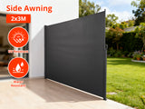 DS Side awning B 300x200cm Grey