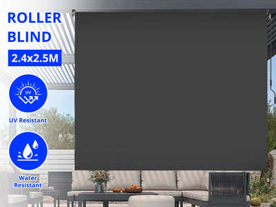 Roller Blind  240x250cm Grey