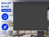 Roller Blind  240x250cm Grey