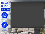 Roller Blind  270x250cm Grey